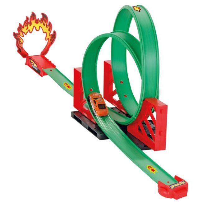 Pista de masini Pilsan Race 360 green cu masinuta