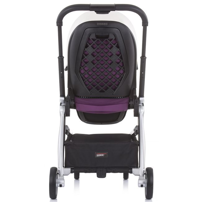 Carucior Chipolino Emotion 3 in 1 white flowers