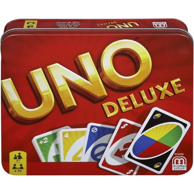 Carti de joc Mattel Games Uno Deluxe