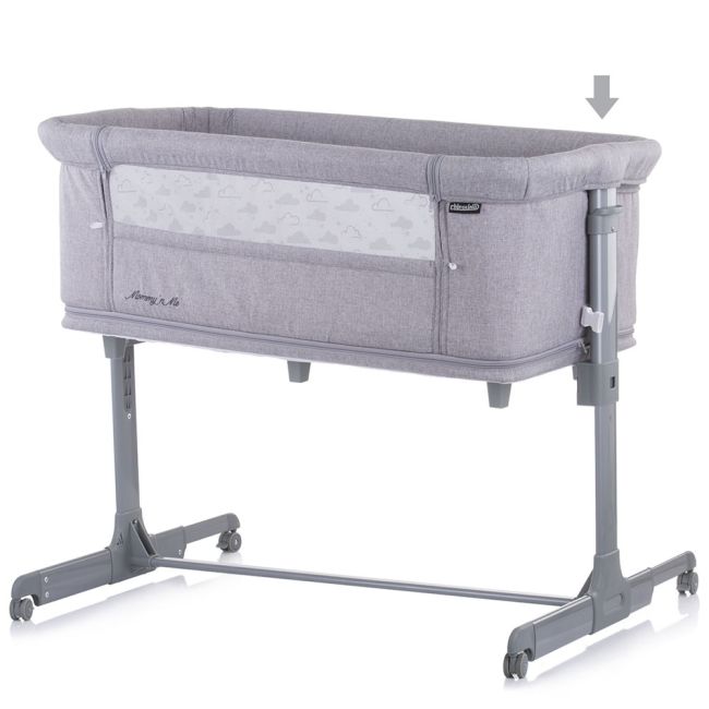Patut Co-Sleeper si Tarc Chipolino Mommy'n Me gray clouds