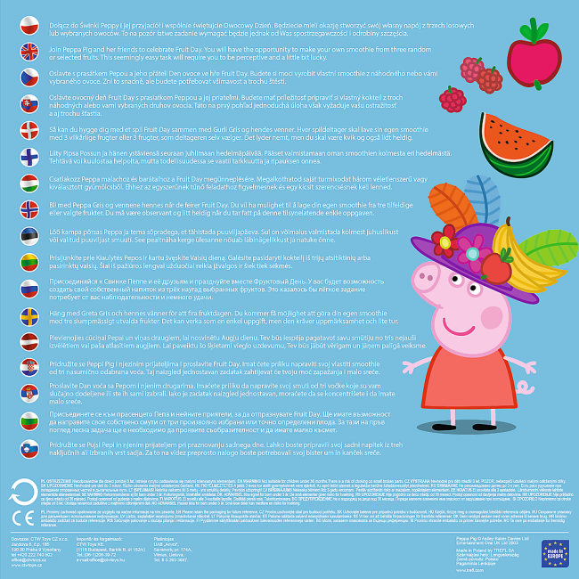 Joc Trefl Peppa Pig, Ziua fructelor