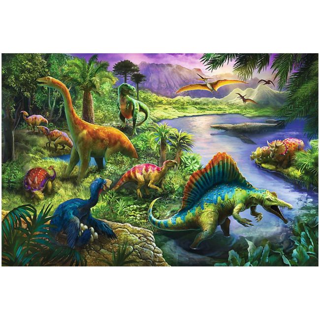 Puzzle Trefl Dinozauri 260 piese