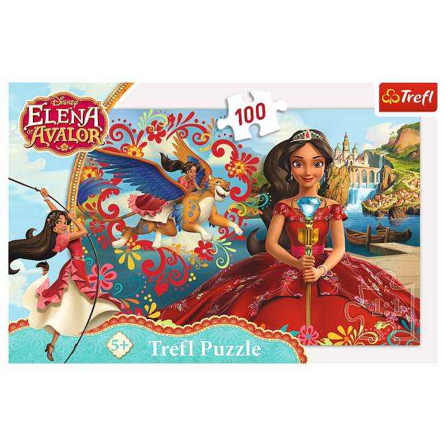 Puzzle Trefl Disney Elena Avalor, Magia din Avalor 100 piese