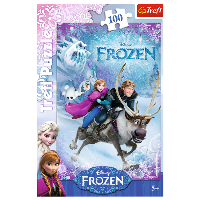 Puzzle Trefl Disney Frozen, Salvarea Annei 100 piese