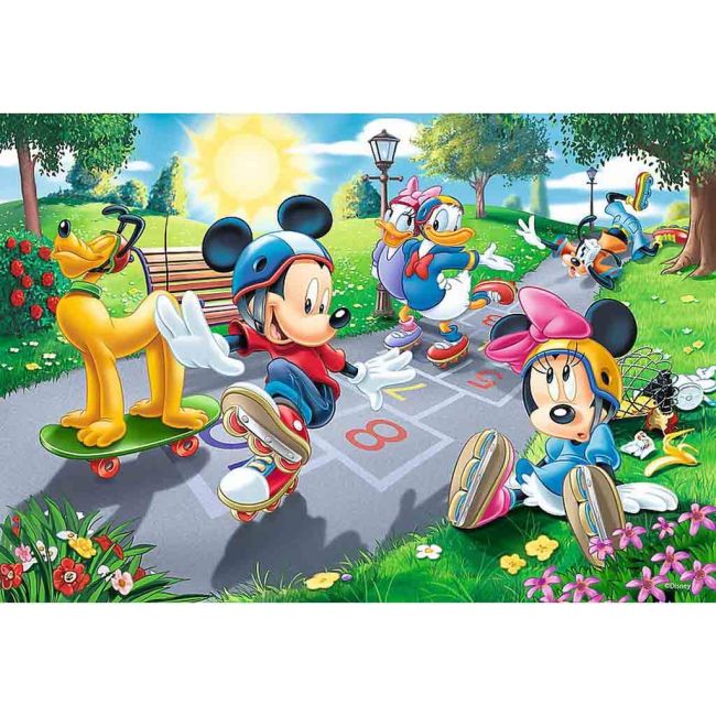 Puzzle Trefl Disney Mickey Mouse, Joaca pe role 100 piese