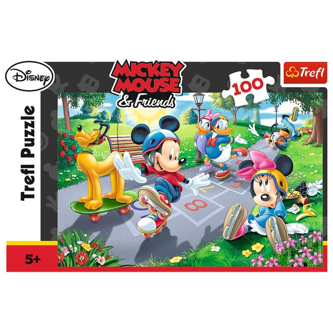 Puzzle Trefl Disney Mickey Mouse, Joaca pe role 100 piese