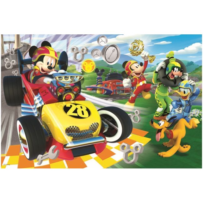 Puzzle Trefl Disney Mickey Mouse, Raliu cu prietenii 60 piese