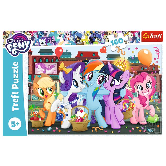 Puzzle Trefl My Little Pony, Ponei la cumparaturi 160 piese