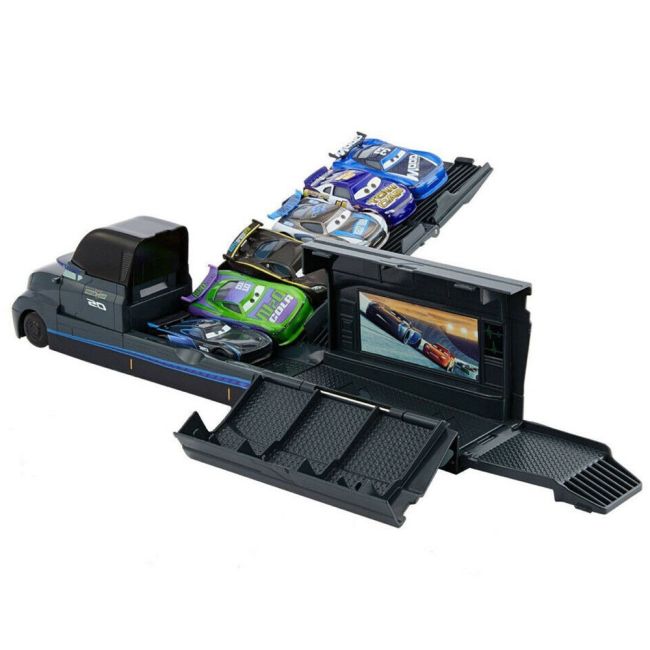 Camion Disney Cars by Mattel Gale Baufort Launching Hauler