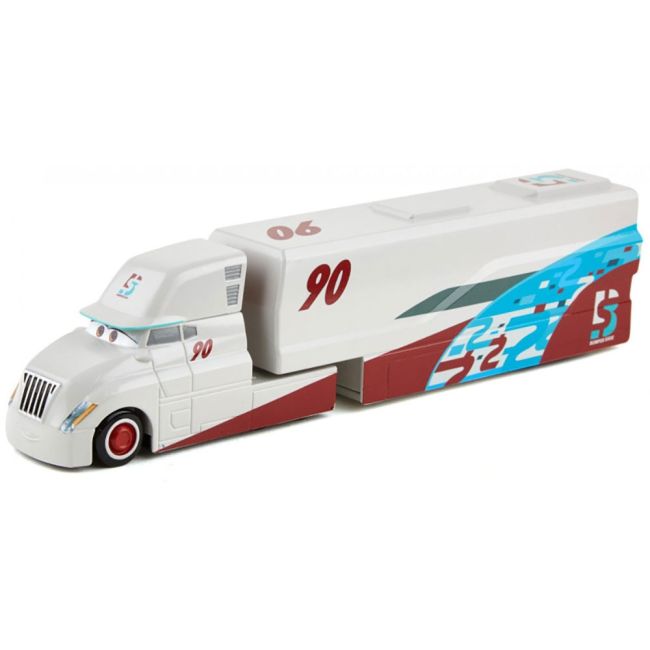 Camion Disney Cars by Mattel Ponchy Wipeout Hauler din metal