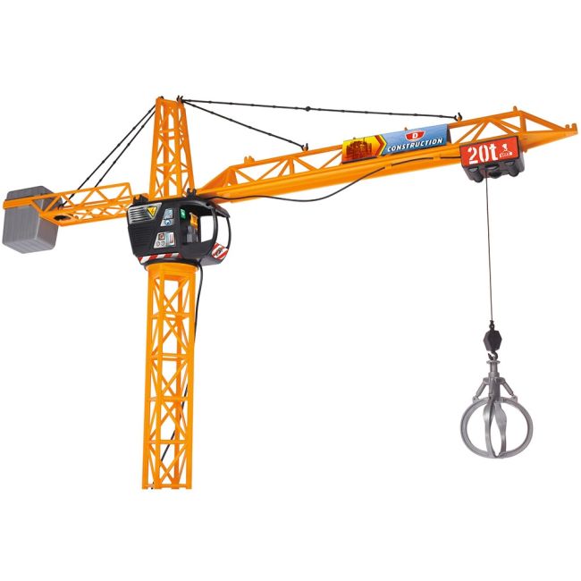 Jucarie Dickie Toys Macara Mega Crane 120 cm cu telecomanda