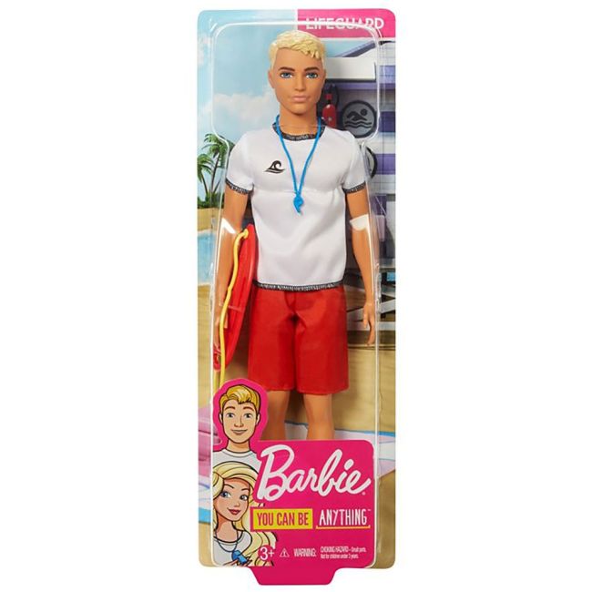 Papusa Barbie by Mattel Careers Ken Salvamar
