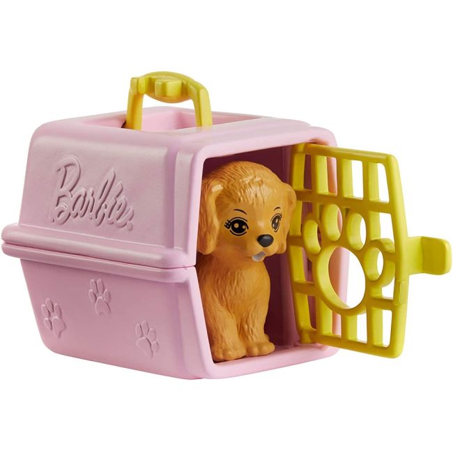 Set Barbie by Mattel I can be Cabinet veterinar GJL68 cu accesorii