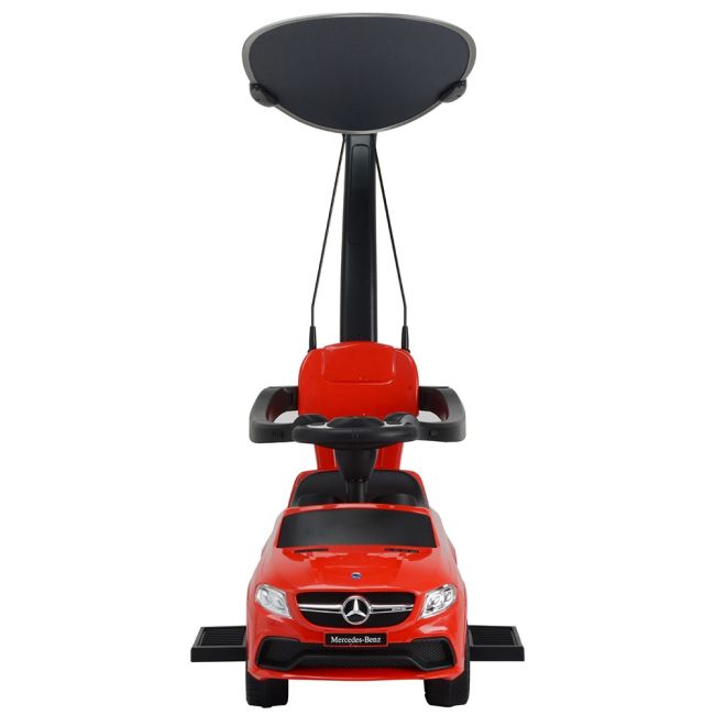 Masinuta de impins cu maner si copertina Chipolino Mercedes AMG GLE 63 red