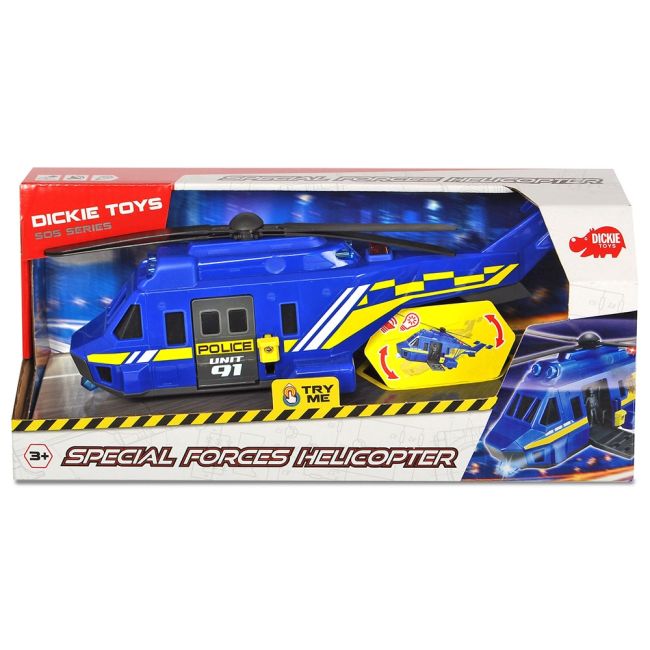 Jucarie Dickie Toys Elicopter de politie Special Forces Helicopter Unit 91