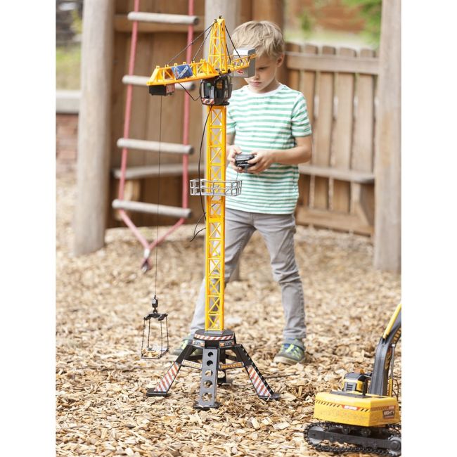 Jucarie Dickie Toys Macara Mega Crane cu telecomanda