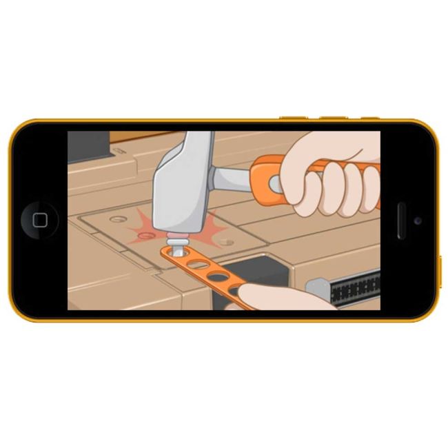 Atelier Smoby Black & Decker Bricolo Ultimate cu accesorii