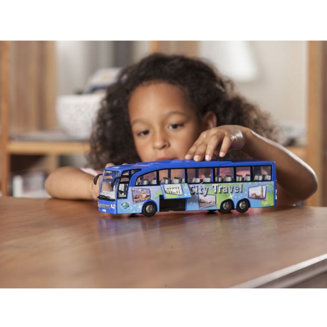 Autobuz Dickie Toys Touring Bus albastru