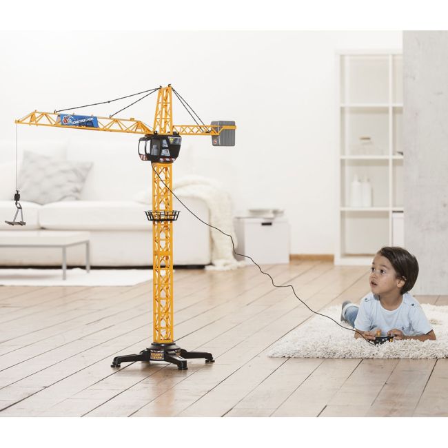 Jucarie Dickie Toys Macara Giant Crane cu telecomanda