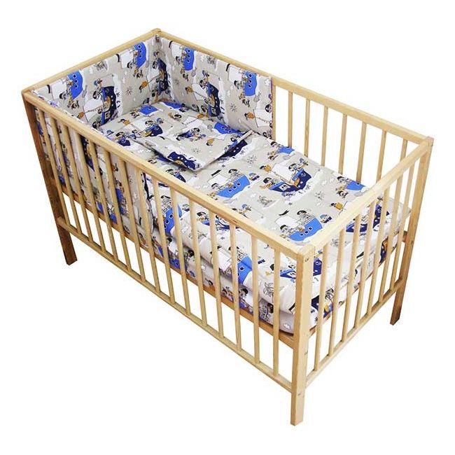 Lenjerie patut Hubners Pirati 4 piese