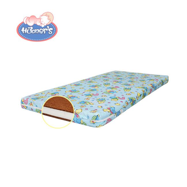 Saltea pentru copii Hubners Cocos Burete Cocos 120x60x6 cm