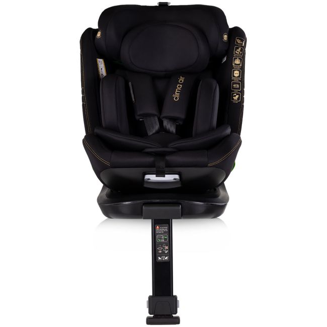 Scaun auto Chipolino Clima Air I-Size 40-150 cm cu sistem Isofix si sezut rotativ blackberry