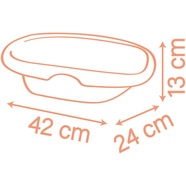 Set de baie pentru papusa Smoby Baby Nurse Bath cu 8 accesorii