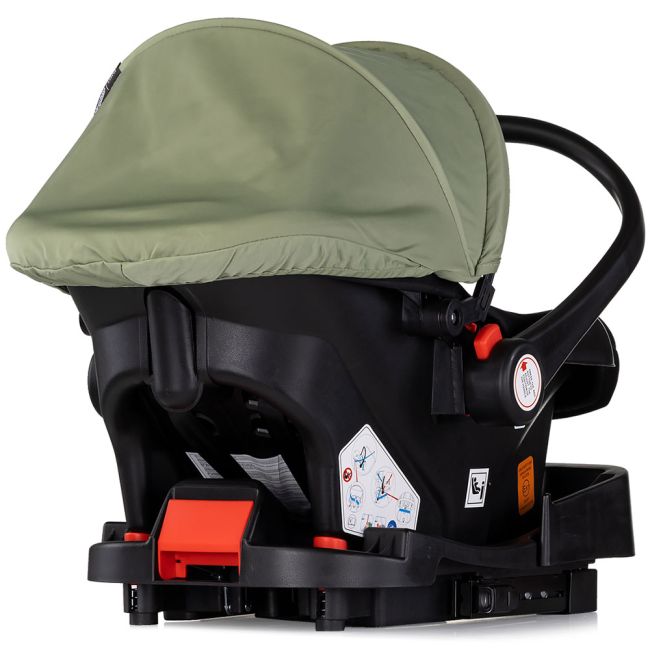 Carucior Chipolino Vista 3 in 1 basil