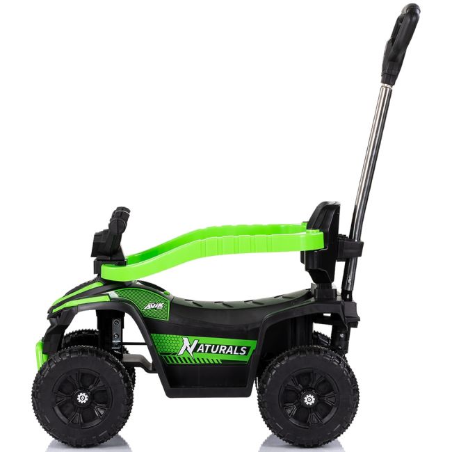 Masinuta de impins Chipolino ATV cu maner green