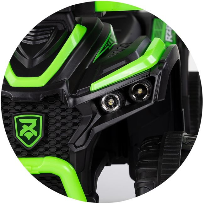 Masinuta de impins Chipolino ATV cu maner green