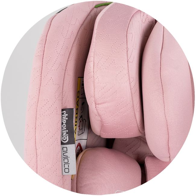 Scaun auto Chipolino Aviato I-Size 40-150 cm pink marshmallow