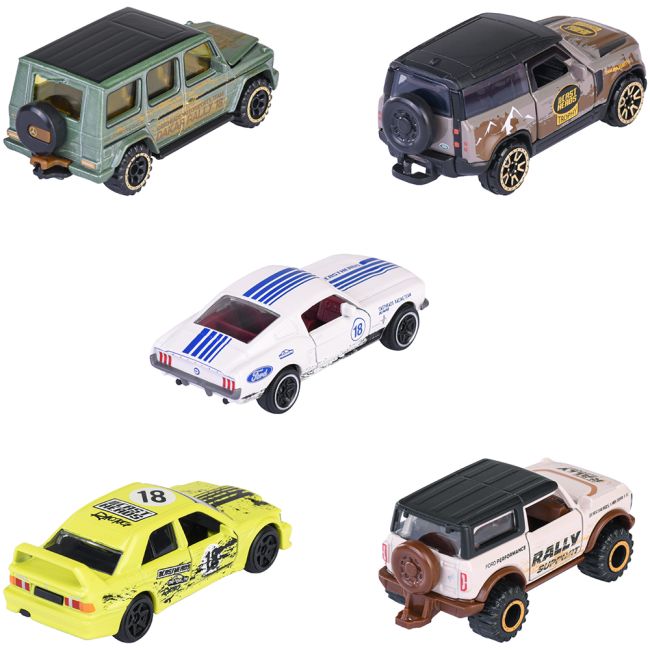 Set Majorette CastHeads cu 5 masinute