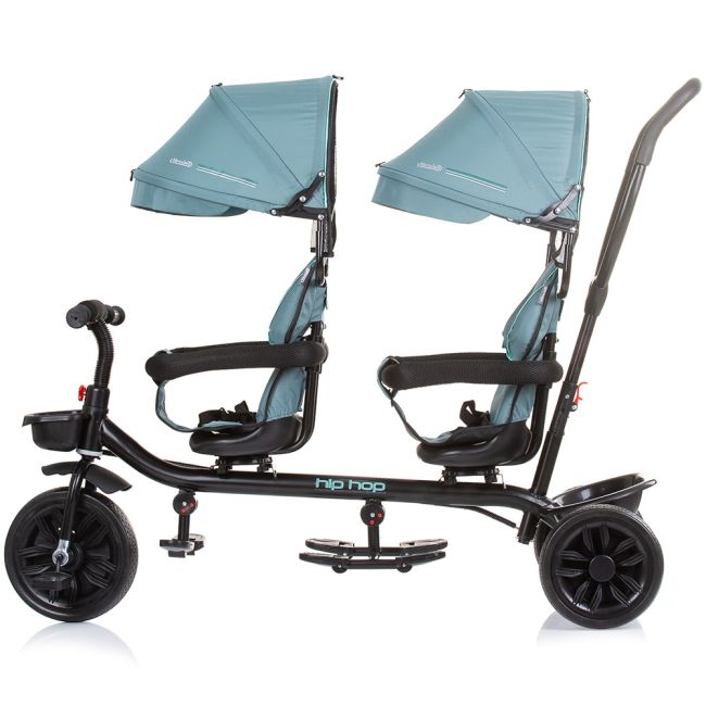 Tricicleta gemeni Chipolino Hip Hop aloe