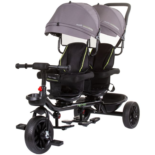 Tricicleta gemeni Chipolino Hip Hop graphite