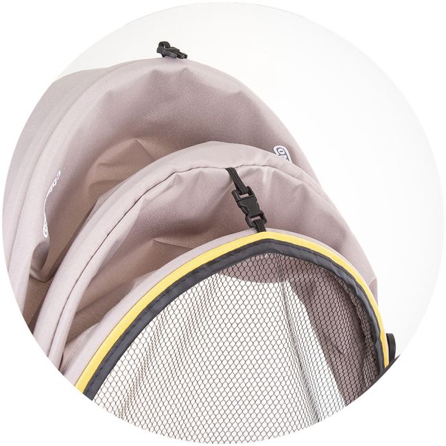 Tricicleta gemeni Chipolino Hip Hop sand