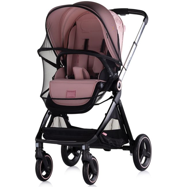 Carucior Chipolino Elite 3 in 1 pink marshmallow