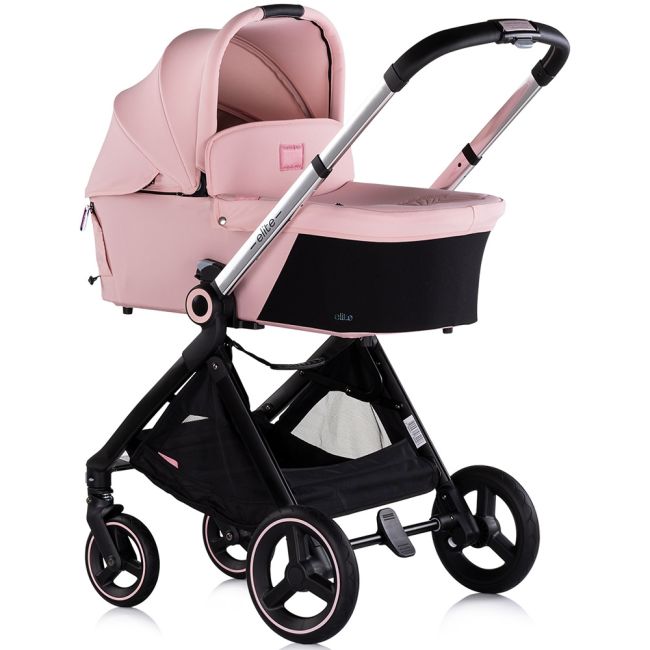 Carucior Chipolino Elite 3 in 1 pink marshmallow
