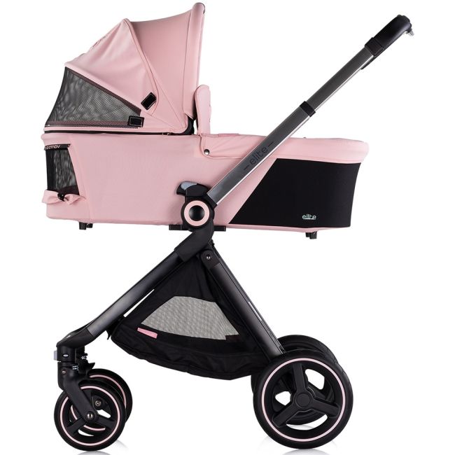 Carucior Chipolino Elite 3 in 1 pink marshmallow