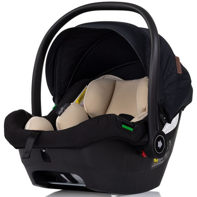 Carucior gemeni Chipolino Duo Smart 3 in 1 blackberry