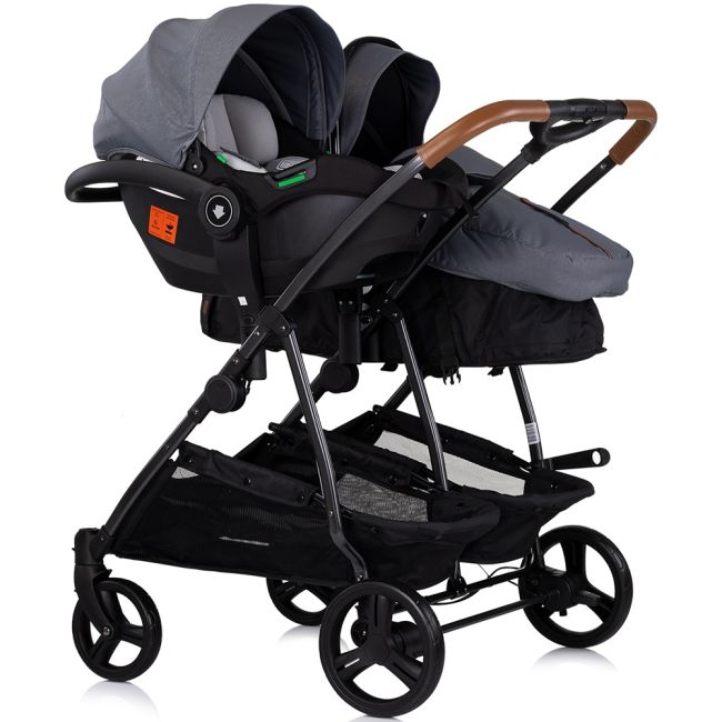 Carucior gemeni Chipolino Duo Smart 3 in 1 cloud