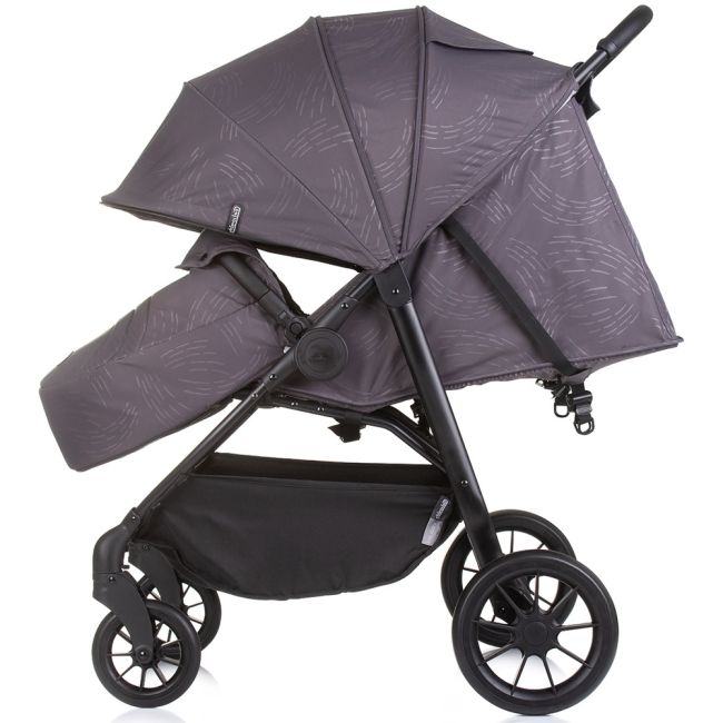 Carucior gemeni Chipolino Top Stars anthracite