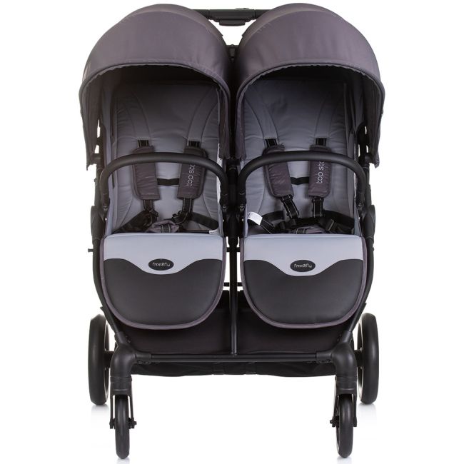 Carucior gemeni Chipolino Top Stars anthracite