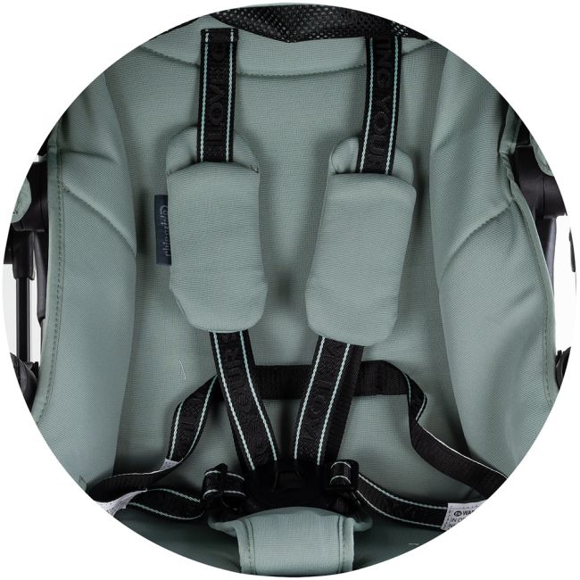 Carucior sport Chipolino Revolut cu sezut rotativ basil