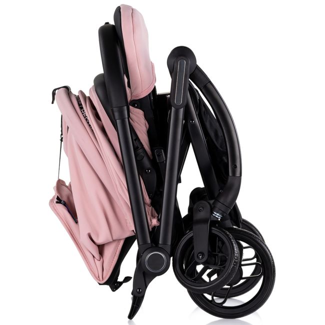 Carucior sport Chipolino Revolut cu sezut rotativ pink marshmallow