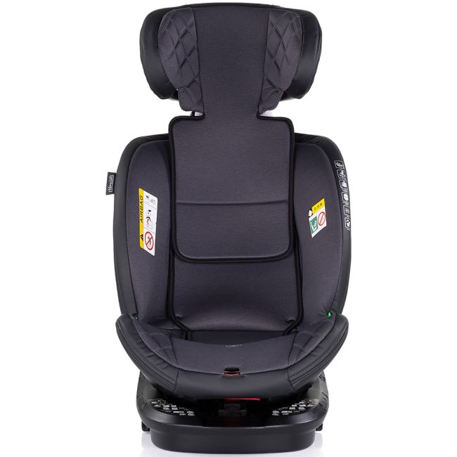 Scaun auto Chipolino Hypnotic I-Size 40-150 cm cu sistem Isofix si sezut rotativ anthracite