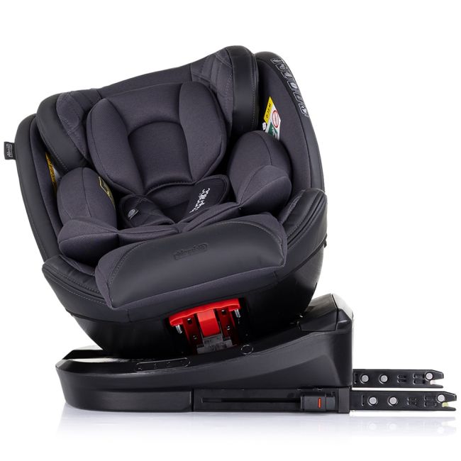 Scaun auto Chipolino Hypnotic I-Size 40-150 cm cu sistem Isofix si sezut rotativ anthracite