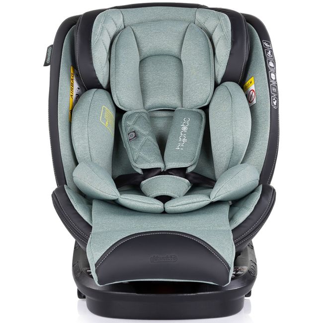 Scaun auto Chipolino Hypnotic I-Size 40-150 cm cu sistem Isofix si sezut rotativ basil