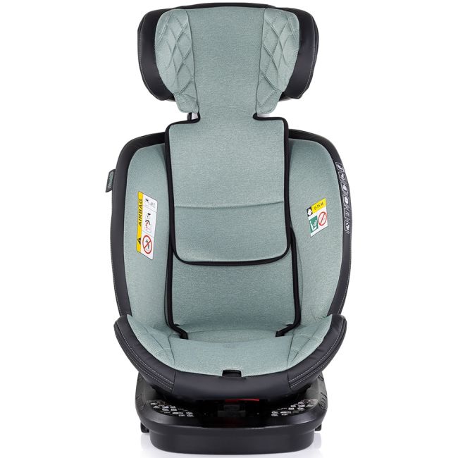 Scaun auto Chipolino Hypnotic I-Size 40-150 cm cu sistem Isofix si sezut rotativ basil