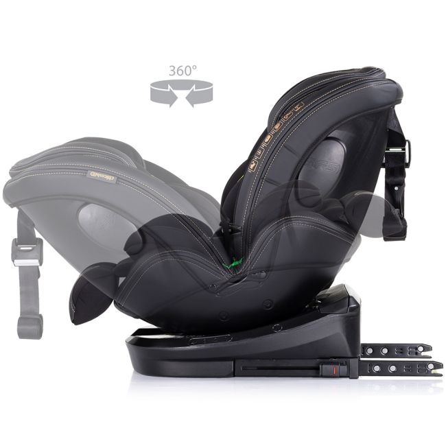 Scaun auto Chipolino Hypnotic I-Size 40-150 cm cu sistem Isofix si sezut rotativ blackberry