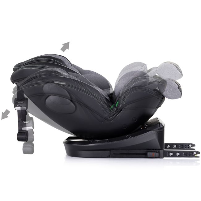 Scaun auto Chipolino Hypnotic I-Size 40-150 cm cu sistem Isofix si sezut rotativ cloud